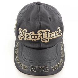 シュプリーム SUPREME NEW YORK LEATHER 6-PANEL Mũ - Hàng hiệu Chính hãng 907469