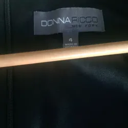 Đầm đen Dona size 4 1002026