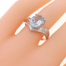Nhẫn Aquamarine PT900 2.20CT 667757