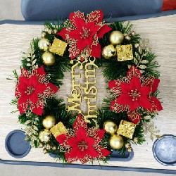 VÒNG TREO CỬA MERRY CHRISTMAS  22895