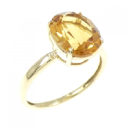 Nhẫn Citrine K18YG 2.00CT