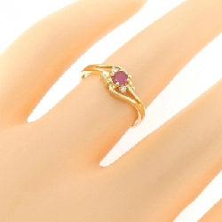 Nhẫn ruby K18YG 667381