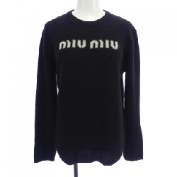 MIU MIU MIU MIU Logo MML808 S232 13K1 Áo len - Hàng hiệu Chính hãng