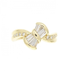 Nhẫn kim cương K18YG 0.47CT 669501