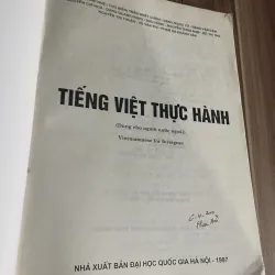 Tiếng Việt thực hành dành cho người nước ngoài , sách khổ lớn 760190