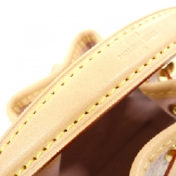 Túi xách vai Louis Vuitton Monogram Laminated Jacquard Nano Noé M82427 611895