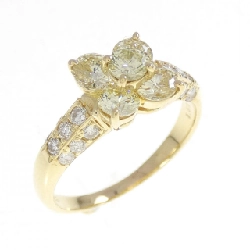 Nhẫn kim cương K18YG 1.50CT - Hàng hiệu chính hãng