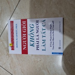 người giỏi không phải người làm tất cả 186557