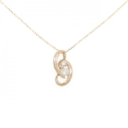 K18PG Dây chuyền kim cương 0.10CT - Hàng hiệu Chính hãng