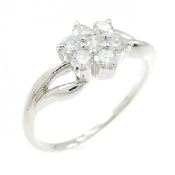 Nhẫn kim cương hoa PT900 0.30CT