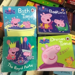 Combo 4 cuốn ngoại văn khổ nhỏ về Peppa Pig