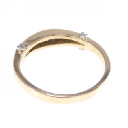 Nhẫn kim cương K18YG/PT900 0.10CT 668566