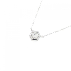 K18WG Dây chuyền kim cương 0.08CT - Hàng hiệu Chính hãng 863605