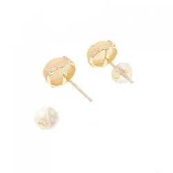 K18YG Đá mặt trăng Bông tai - Hàng hiệu Chính hãng 869791