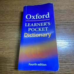 Oxford learner’s pocket dictionary