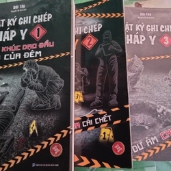Combo nhật ký ghi chép pháp y tập 1 tập 2 tập 3 406922