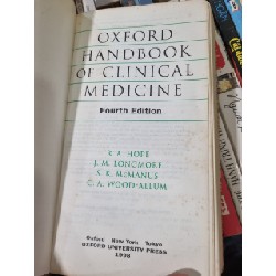 OXFORD HANDBOOK OF CLINICAL MEDICINE (4TH EDITION) -  R. A. Hope, J. M. Longmore, C. A. Wood-Allum, S. K. McManus 120169