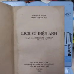 Sách: Lịch sử điện ảnh (A2) Tác giả: Richard Schickel 693868