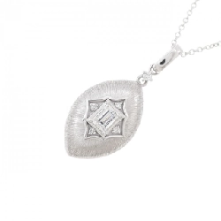 Dây chuyền kim cương 750WG 0.158CT - Hàng hiệu Chính hãng 864241