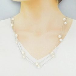Tasaki Akoya Pearl Necklace - Hàng hiệu Authentic 839648