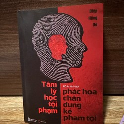 Tiểu thuyết-Tâm lý học tội phạm-Còn mới bìa hơi nhăn