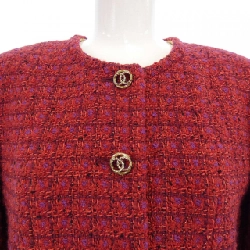 Jacket không cổ CHANEL LOOK7 P75484V60450 23B 632228