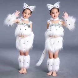 Bộ đồ cosplay cáo đủ phụ kiện cho bé 162806