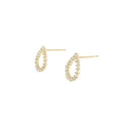 K18YG Bông tai kim cương 0.20CT - Hàng hiệu Chính hãng 868919