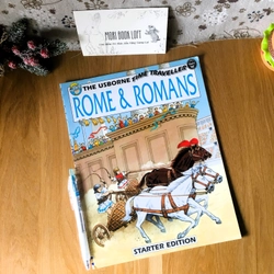 Sách tranh Rome and Romans (The Usborne Time Traveller), Used 442991