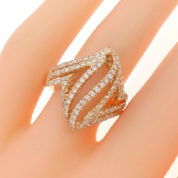 Nhẫn kim cương K18PG 0.90CT 672391