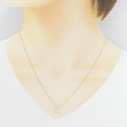 K18YG Dây chuyền kim cương 0.630CT LY SI1 cắt Marquise - Hàng hiệu Authentic 873982