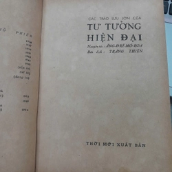 CÁC TRÀO LƯU LỚN CỦA TƯ TƯỞNG HIỆN ĐẠI - ĂNG-ĐRÊ- MÔ-ROA 473249