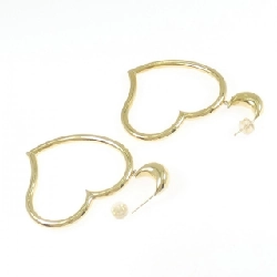 K18YG Bông tai hình trái tim - Hàng hiệu Chính hãng 869982