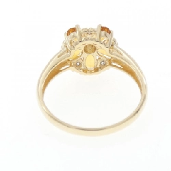 Nhẫn Citrine Hoa 14KYG - Hàng hiệu Chính hãng 850593