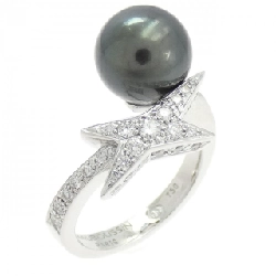 Mouboussan Nhẫn Ngọc Trai Đen 9.1mm - Hàng hiệu Chính hãng