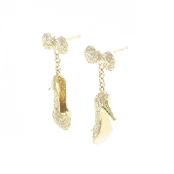 K18YG Nơ×Giày Bông Tai Kim Cương 1.96CT - Hàng hiệu Chính hãng 871875