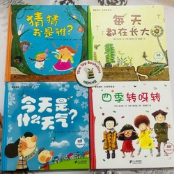 Picturebook bìa cứng tiếng Trung- chủ đề tự nhiên