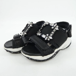 Giày sandal ROGER VIVIER Viv' Run Strass Buckle - Hàng hiệu Chính hãng 828646