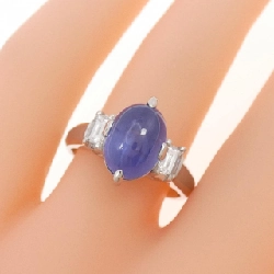 Nhẫn ngọc bích sao PT900 4.31CT 670369