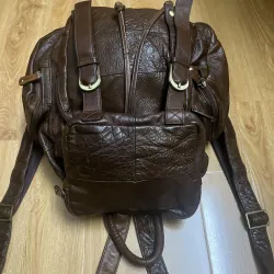 Balo nam 31x42x13 da thật 2hand 1013064