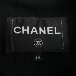 Áo khoác không cổ CHANEL 635390