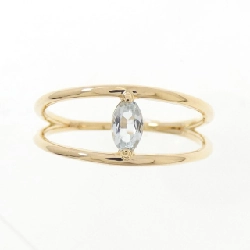 Nhẫn Aquamarine K18YG - Hàng hiệu Authentic 854778