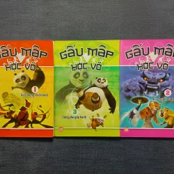 3 CUỐN TRUYỆN TRANH KUNGFU PANDA - GẤU MẬP HỌC VÕ - TẬP 1, 2, 3