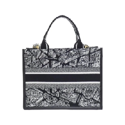 Túi xách Dior Book Tote Medium PLAN DE PARIS của Christian Dior 608645