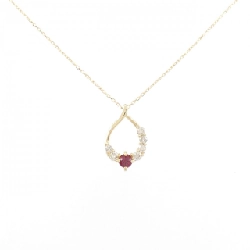 K18YG Spinel Necklace - Hàng hiệu Authentic