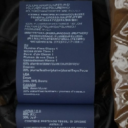 Herno PI00011UO Áo khoác lông - Hàng hiệu Authentic 891816