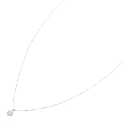 Dây chuyền kim cương Solitaire PT900/K18WG 0.224CT - Hàng hiệu Chính hãng 859852