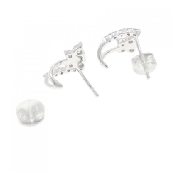 K18WG Bướm Kim Cương Bông Tai - Hàng hiệu Chính hãng 867501