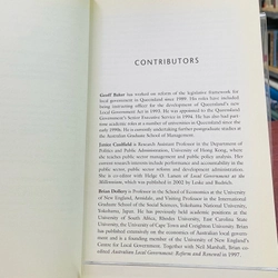 RESHAPING AUSTRALIAN LOCAL GOVERNMENT  519979