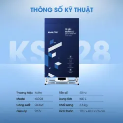 Tủ sấy quần áo Kalite KSD28 929022